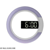Digital Clock Multicolor Design My Wall Clock
