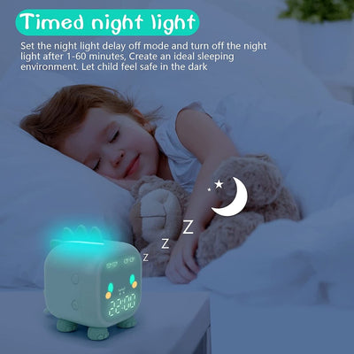 Digital Dinosaur Alarm Clock for Children My Wall Clock