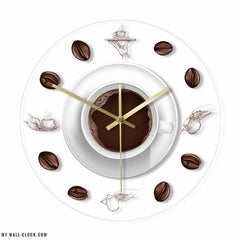 Expresso LED Clock My Wall Clock