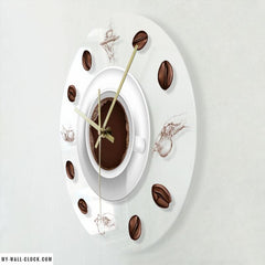 Expresso LED Clock My Wall Clock
