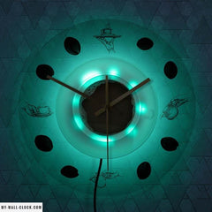 Expresso LED Clock My Wall Clock