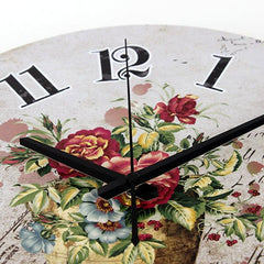 Flower Pot Clock My Wall Clock