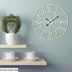 Giant Apertured Industrial Clock My Wall Clock