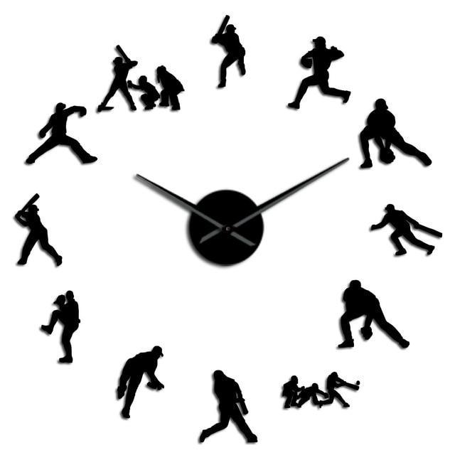 Giant Baseball Wall Clock My Wall Clock