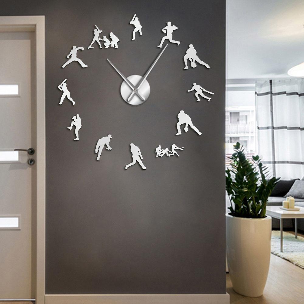 Giant Baseball Wall Clock My Wall Clock