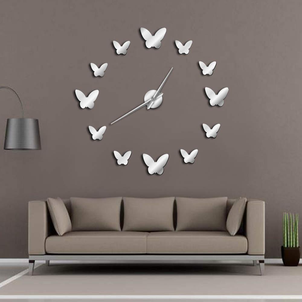 Giant DIY Butterfly Clock My Wall Clock