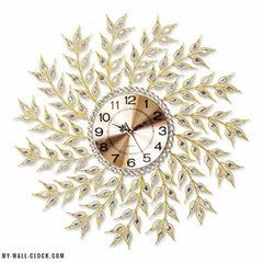 Giant Clock Diamond Leaves My Wall Clock