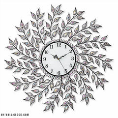 Giant Clock Diamond Leaves My Wall Clock