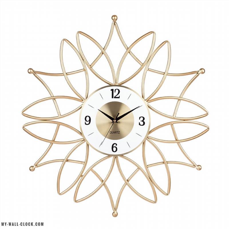 Giant Clock Golden Flake My Wall Clock