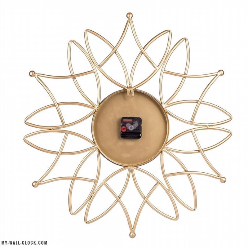 Giant Clock Golden Flake My Wall Clock