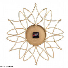 Giant Clock Golden Flake My Wall Clock