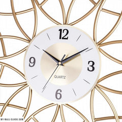 Giant Clock Golden Flake My Wall Clock