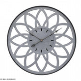 Giant Clock Grey Rose My Wall Clock