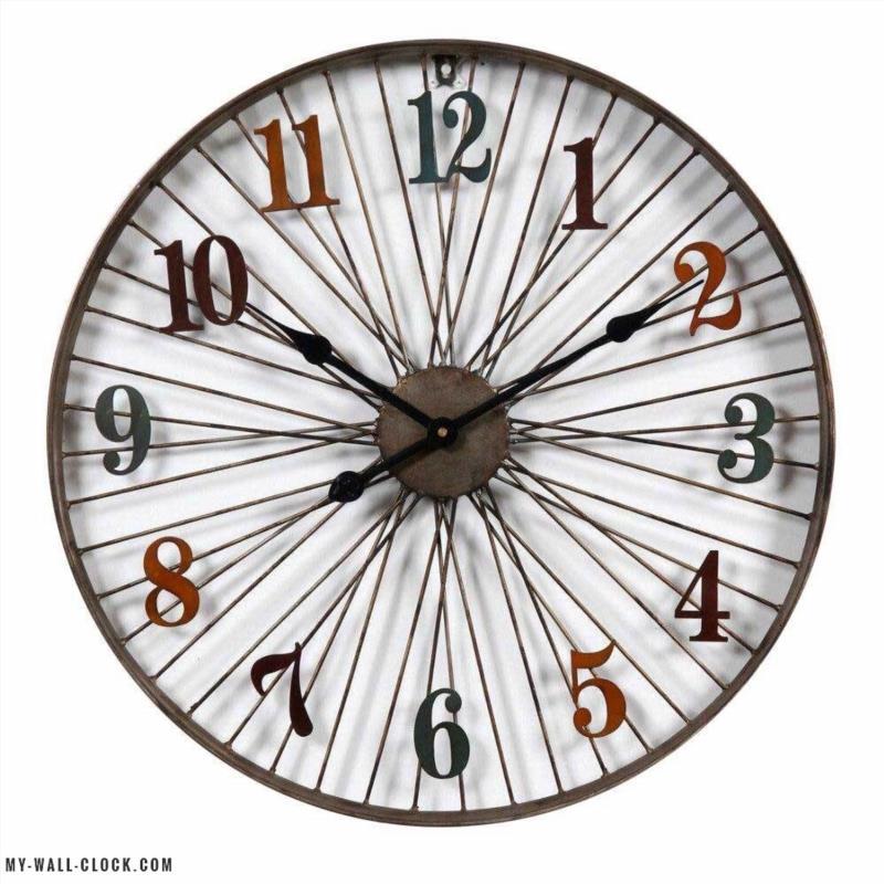 Giant Clock Handcrafted Iron My Wall Clock