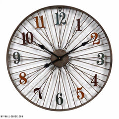 Giant Clock Handcrafted Iron My Wall Clock