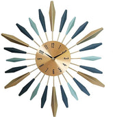 Giant Clock Metal Feathers My Wall Clock