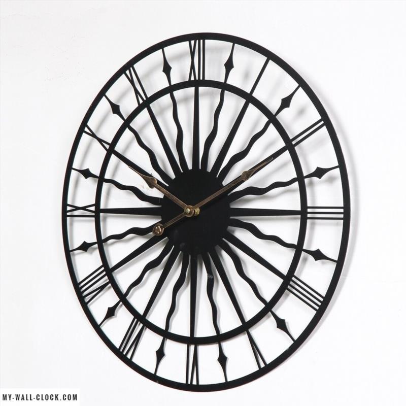 Giant Clock Rising Sun My Wall Clock