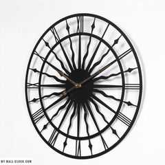 Giant Clock Rising Sun My Wall Clock