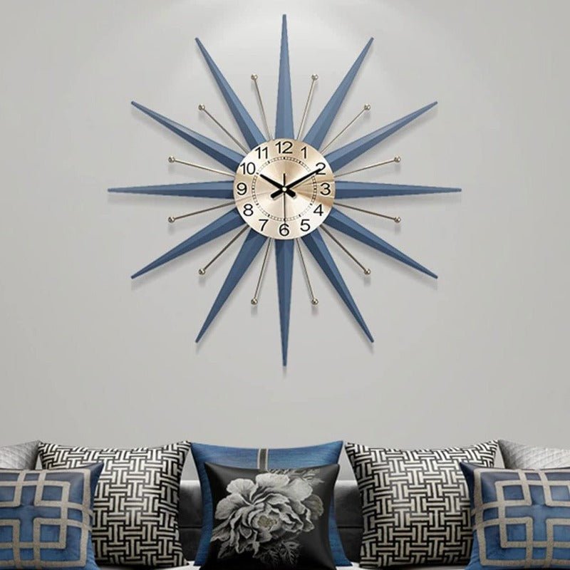 Giant Clock Wooden Fins My Wall Clock