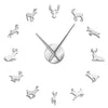 Giant Deer Wall Clock My Wall Clock