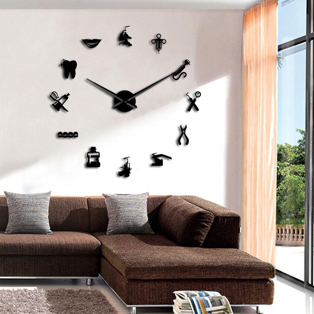 Giant Dentist Wall Clock My Wall Clock