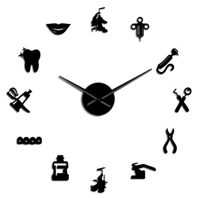 Giant Dentist Wall Clock My Wall Clock