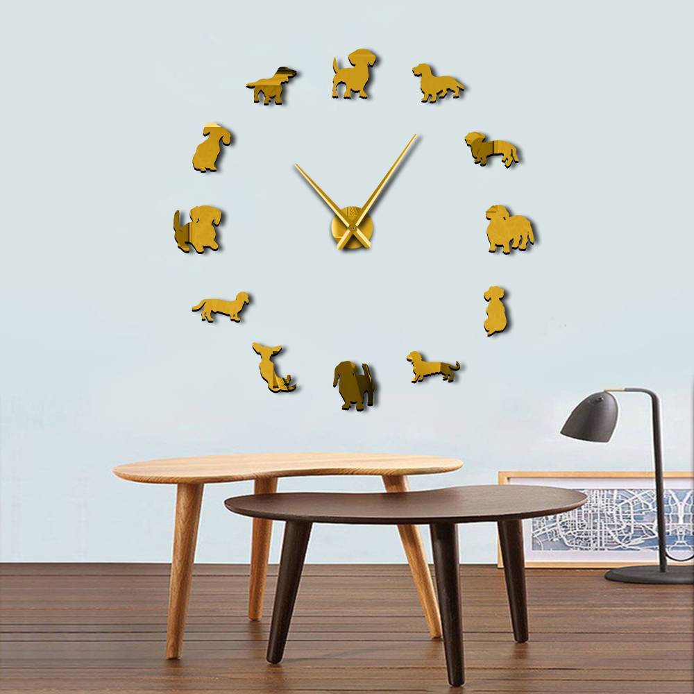 Giant Dog Wall Clock My Wall Clock
