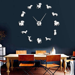 Giant Dog Wall Clock My Wall Clock