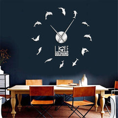 Giant Dolphin Wall Clock My Wall Clock