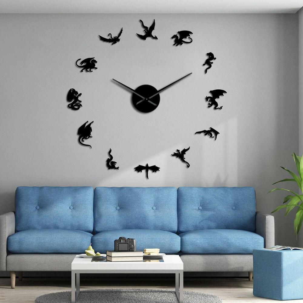 Giant Dragon Wall Clock My Wall Clock