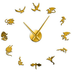 Giant Dragon Wall Clock My Wall Clock