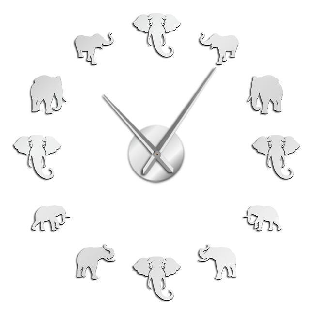 Giant Elephant Wall Clock My Wall Clock