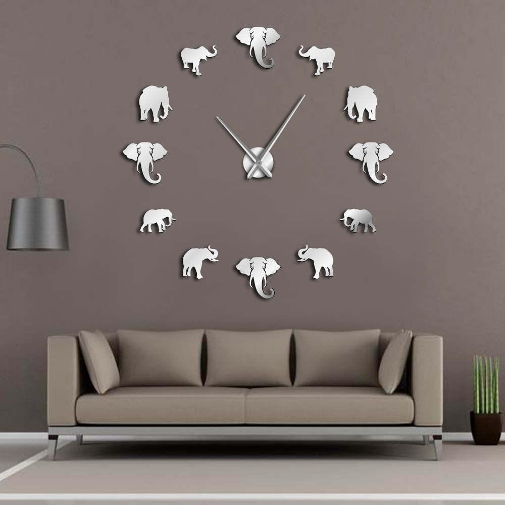 Giant Elephant Wall Clock My Wall Clock