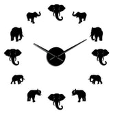 Giant Elephant Wall Clock My Wall Clock