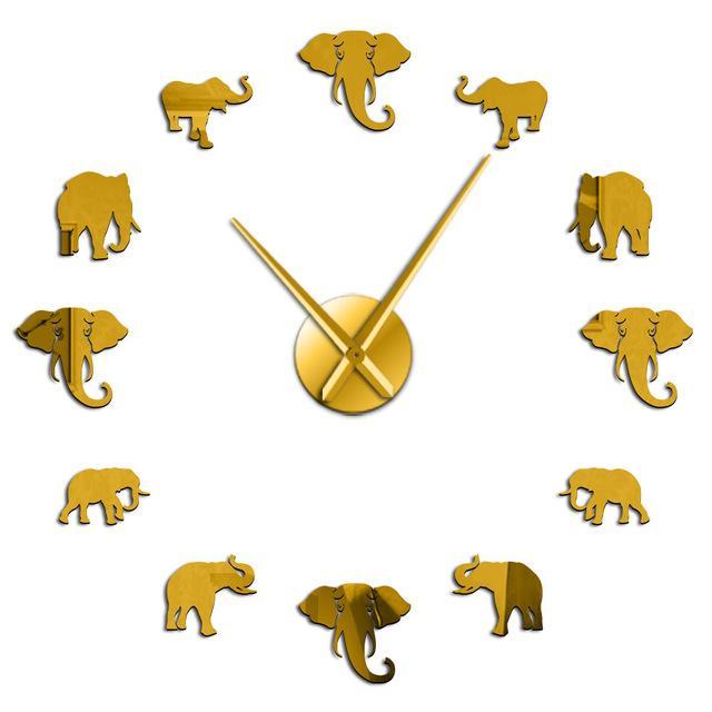 Giant Elephant Wall Clock My Wall Clock