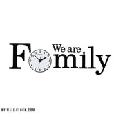 Giant Family Clock My Wall Clock