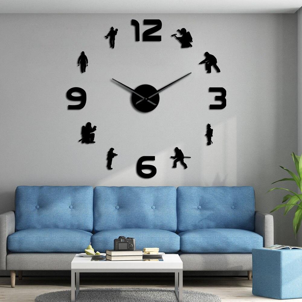 Giant Firefighter Wall Clock My Wall Clock