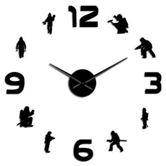 Giant Firefighter Wall Clock My Wall Clock