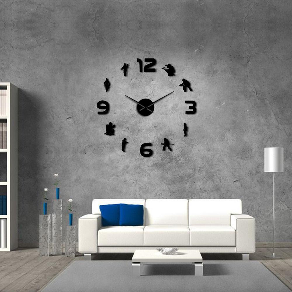 Giant Firefighter Wall Clock My Wall Clock