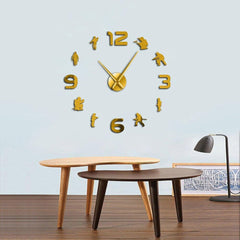 Giant Firefighter Wall Clock My Wall Clock