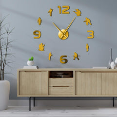 Giant Firefighter Wall Clock My Wall Clock