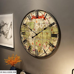 Giant Grid World Clock My Wall Clock
