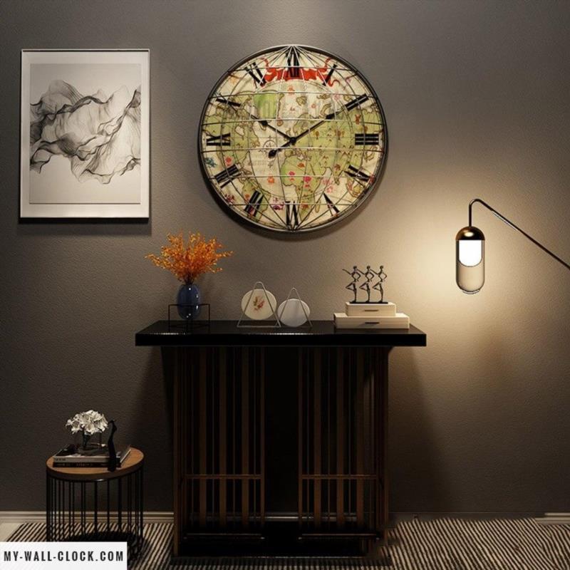 Giant Grid World Clock My Wall Clock