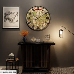 Giant Grid World Clock My Wall Clock