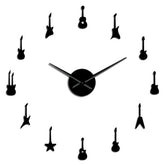 Giant Guitar Wall Clock My Wall Clock