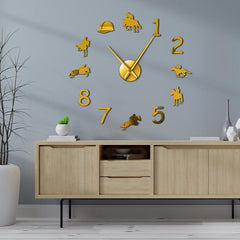 Giant Horse Riding Wall Clock My Wall Clock