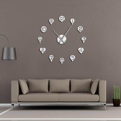 Giant Hot Air Balloon Wall Clock My Wall Clock
