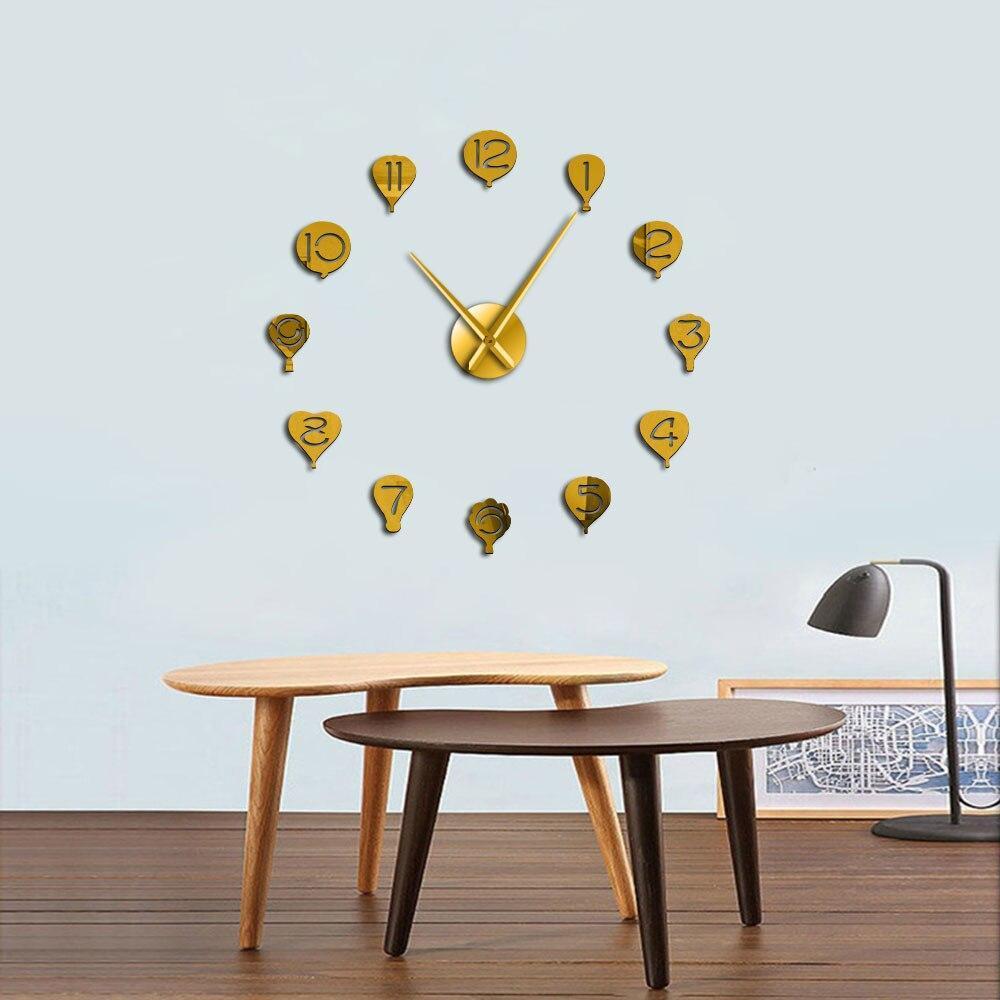 Giant Hot Air Balloon Wall Clock My Wall Clock