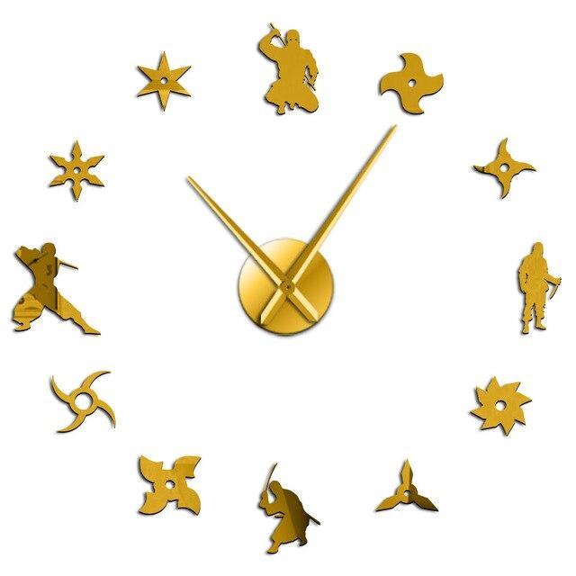 Giant Japanese Ninja Wall Clock My Wall Clock