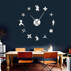 Giant Japanese Ninja Wall Clock My Wall Clock